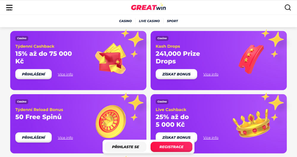 ¿Se puede obtener un bono sin depósito en el casino GreatWin?