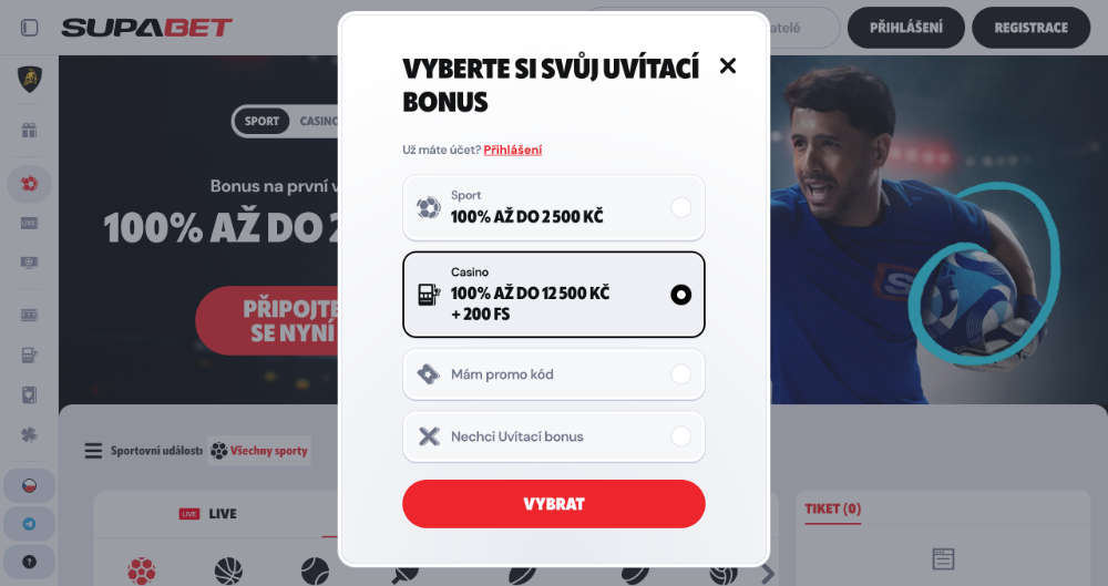 Registro en Supabet