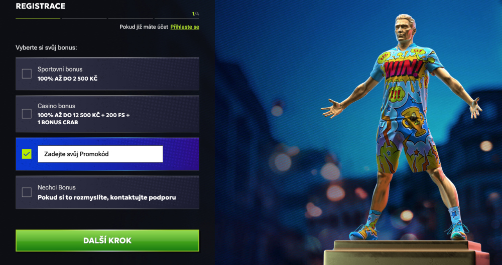 introducción al código promocional de RTbet