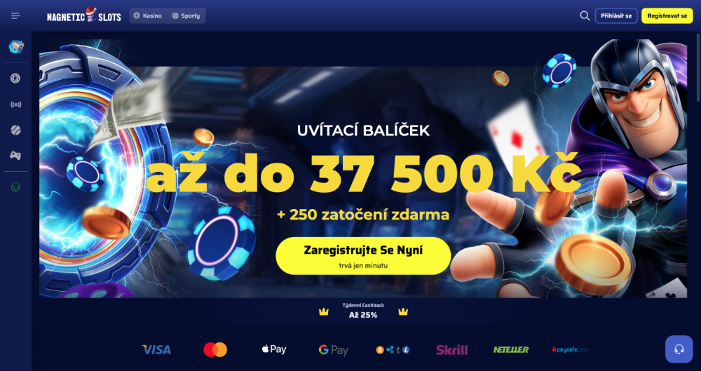 Casino MagneticSlots inicio